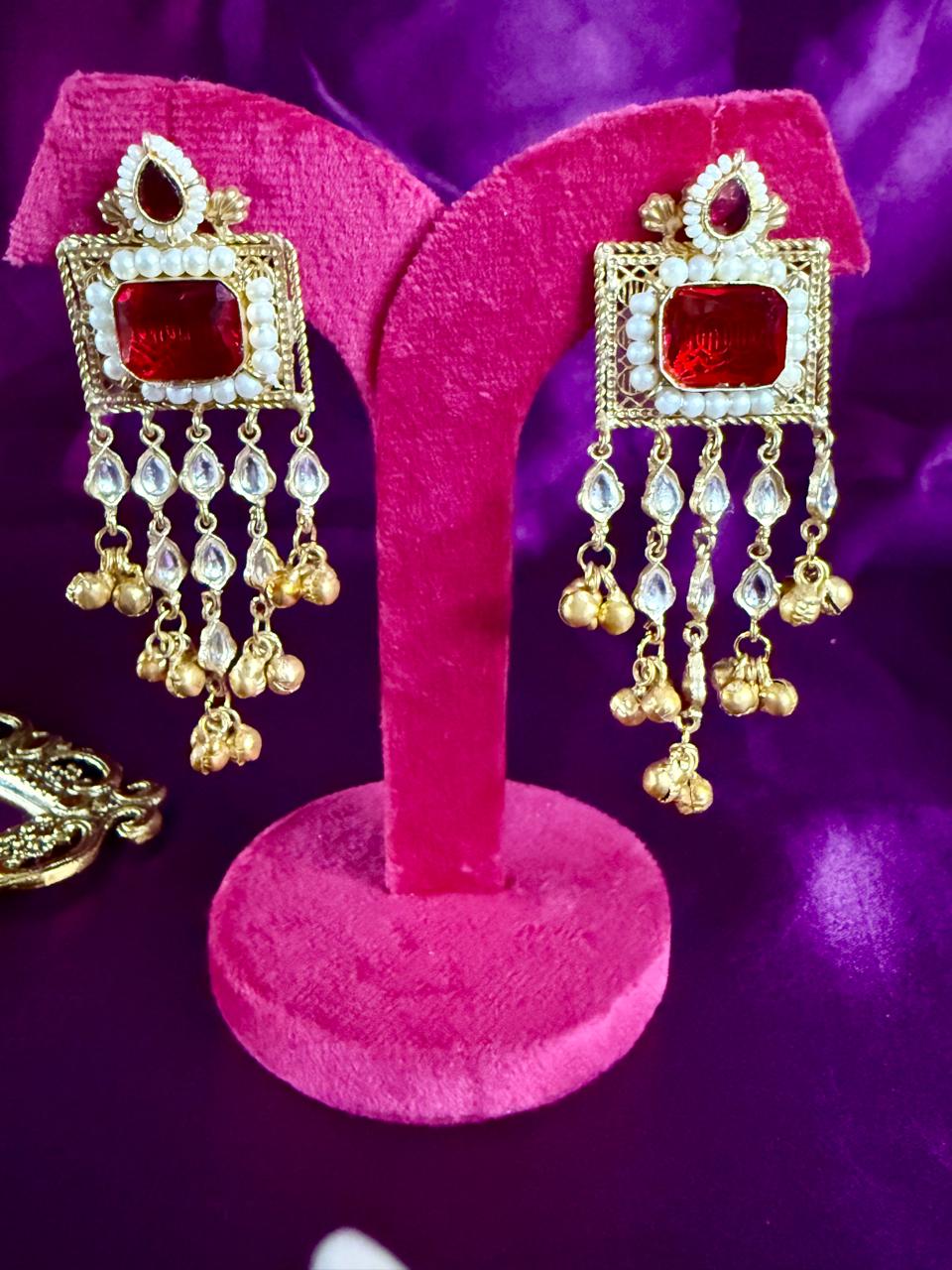 Ria fusion danglers - Red