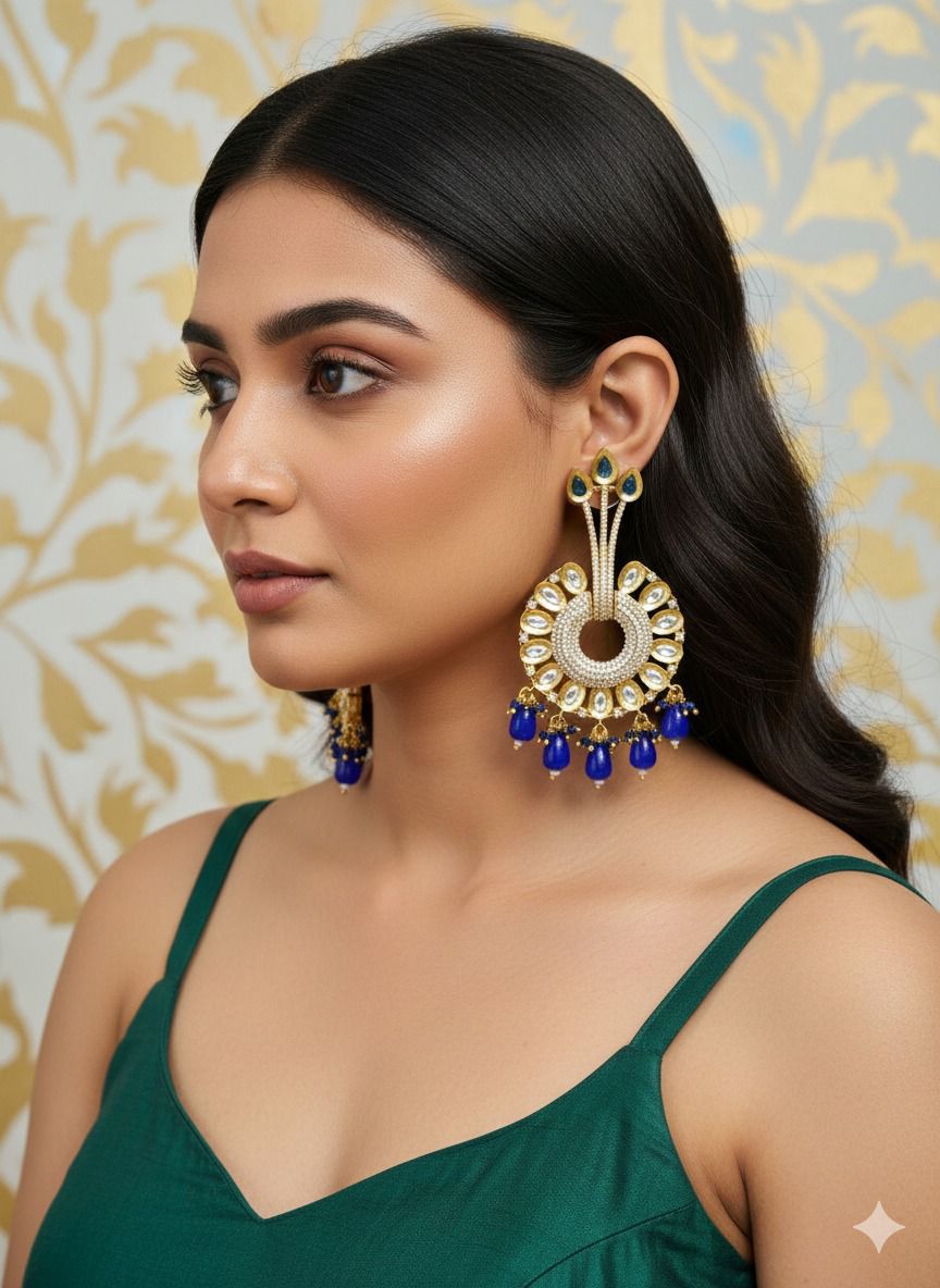 Mayurika Danglers - Blue