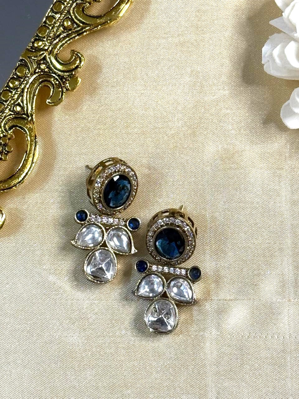 Ira studs - Dark Blue