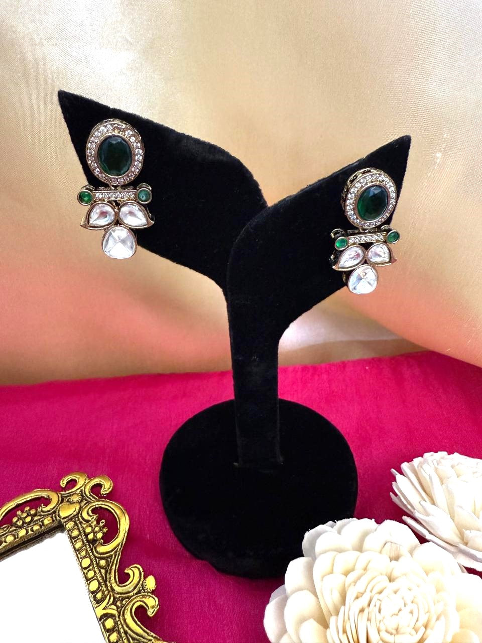 Ira studs - Green