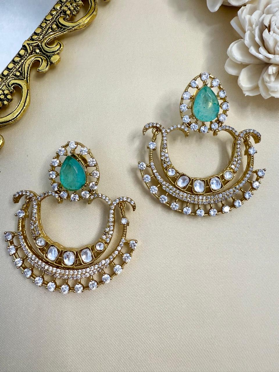 Noor stone chaandbaali - Mint