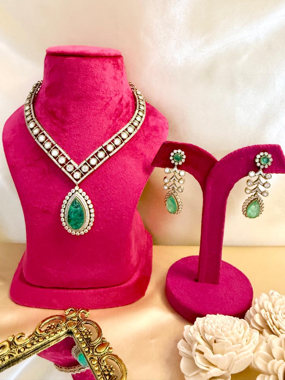 Sia Necklace Set - Mint