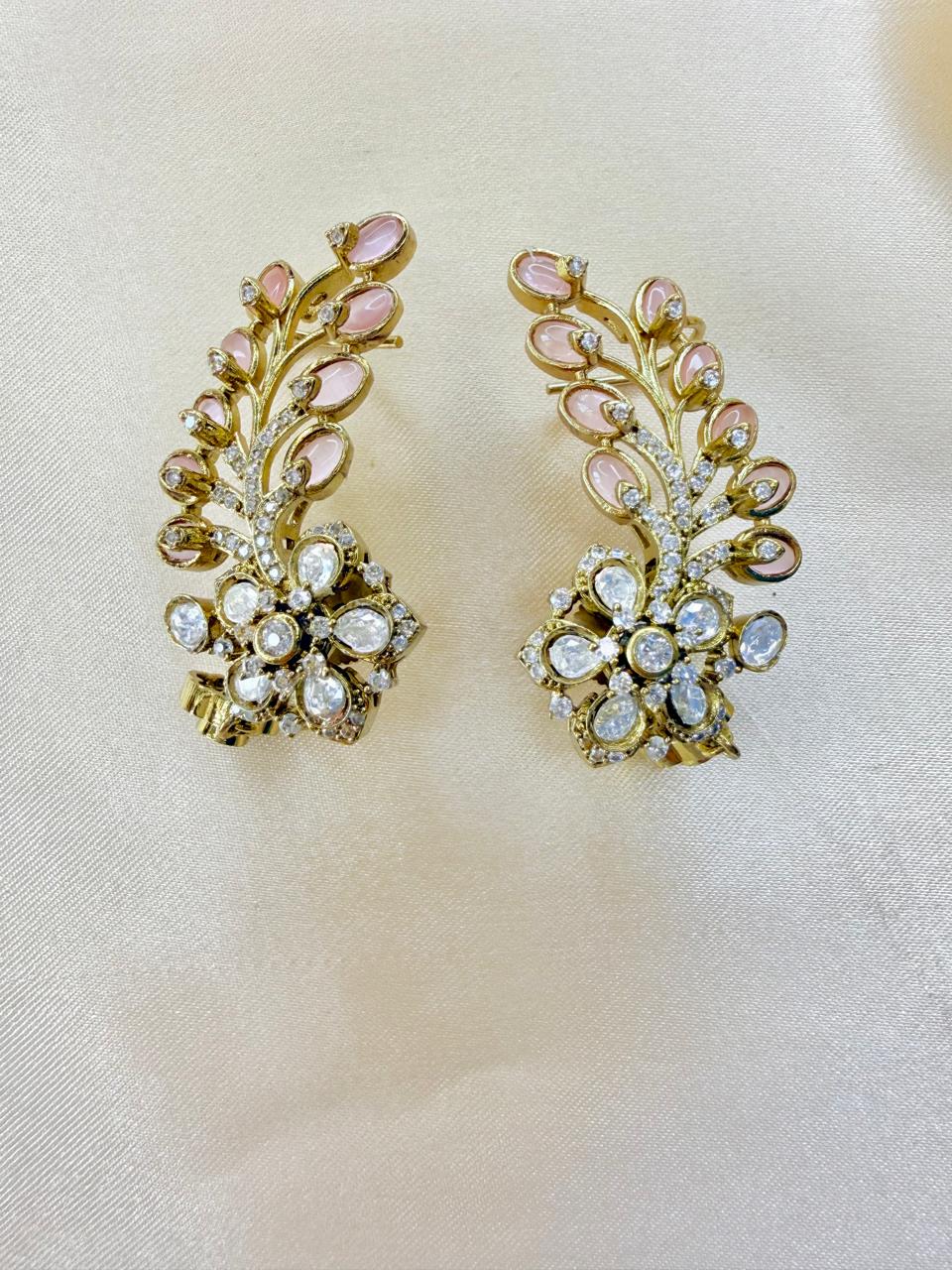 Aishwarya earcuffs - Pink