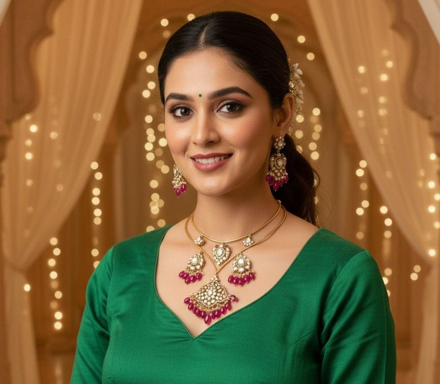 Sukriti Hasli Set - Ruby