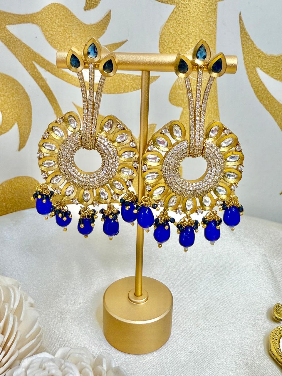 Mayurika Danglers - Blue