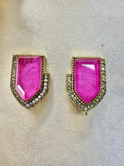 Lea mini studs - Pink