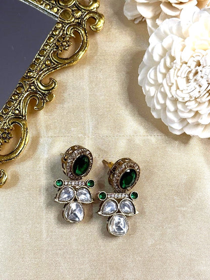 Ira studs - Green
