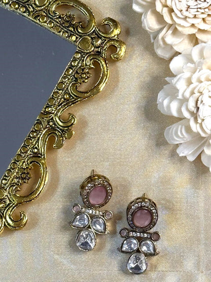 Ira studs - Pink