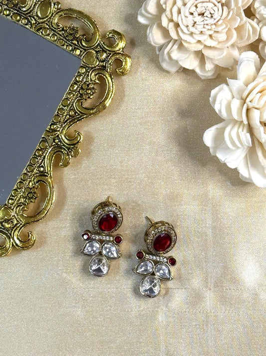 Ira studs - Red