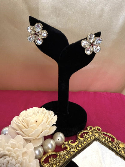 Mogra stone studs