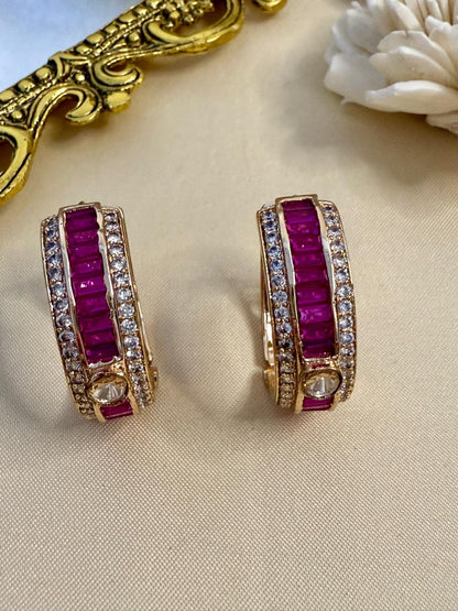 Tisya stone baali - Magenta