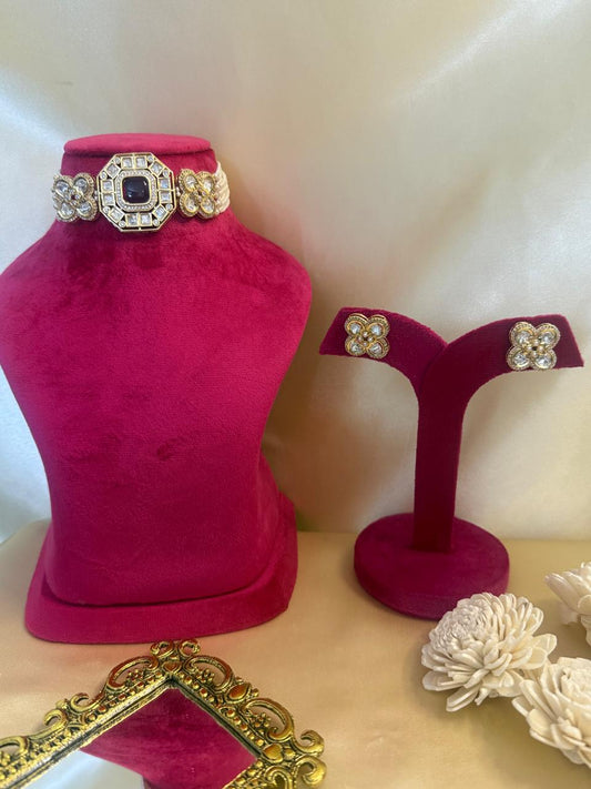 Meera Choker Set - Red