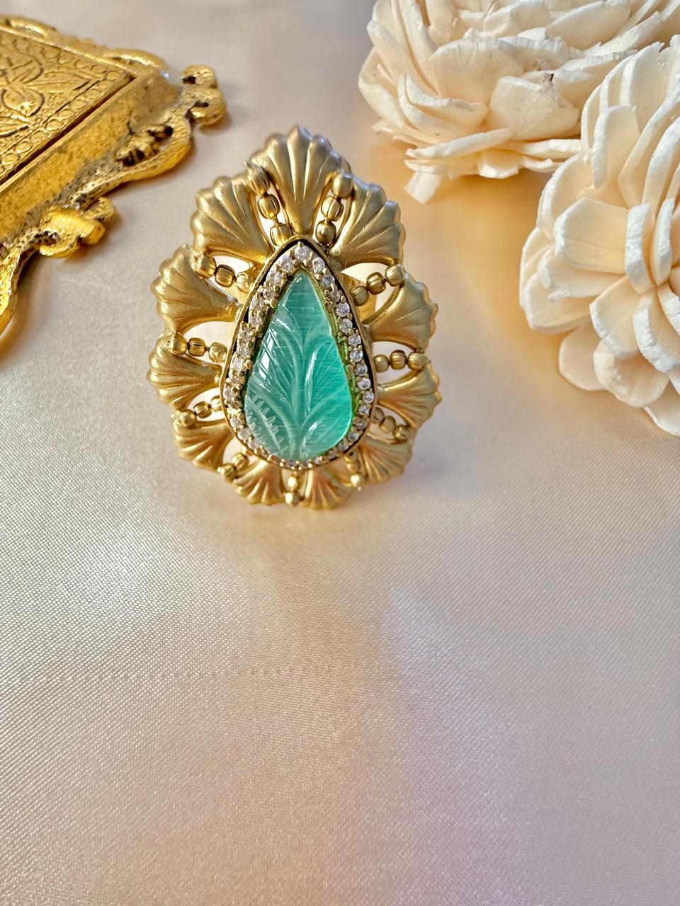 Kaia fusion ring - Mint