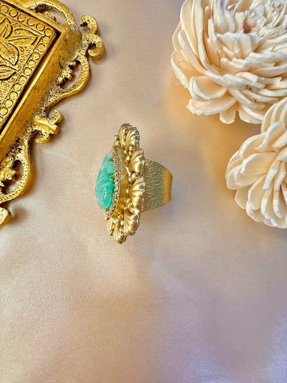 Kaia fusion ring - Mint