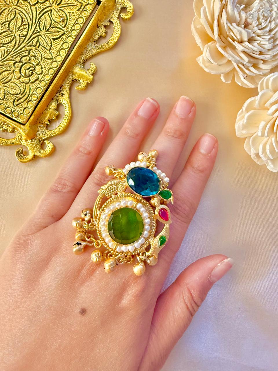 Janki fusion ring - Multicolor