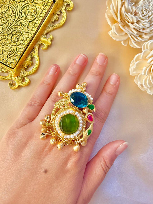 Janki fusion ring - Multicolor