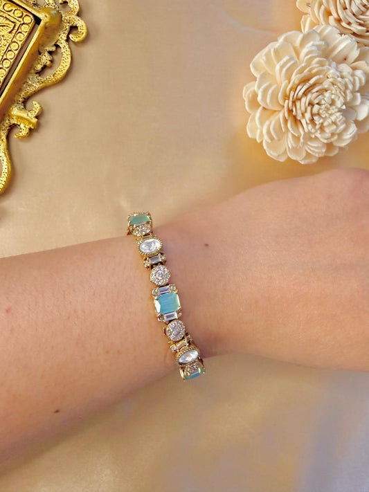 Sidhi chain bracelet - Mint