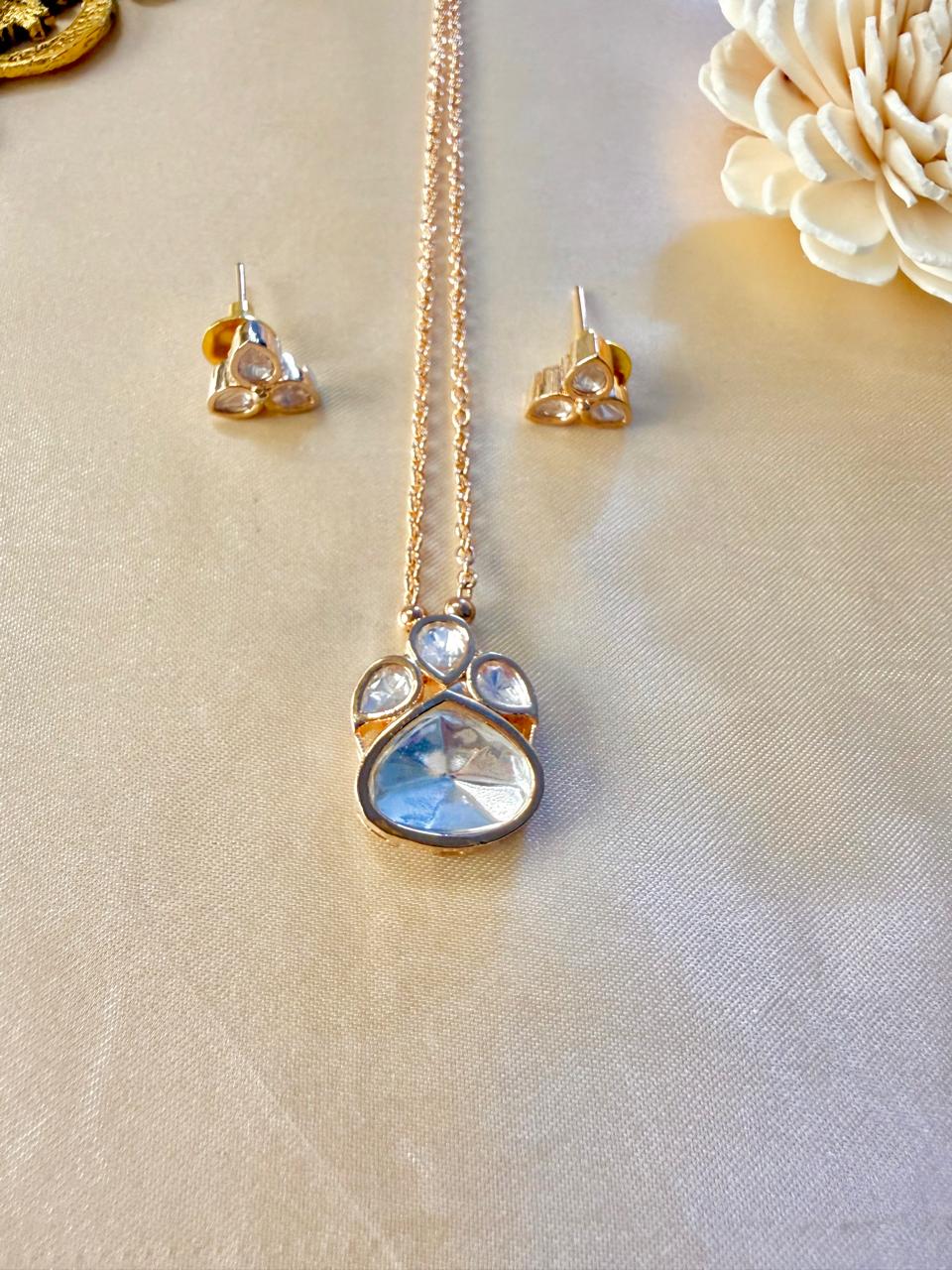 Juno pendant set - White