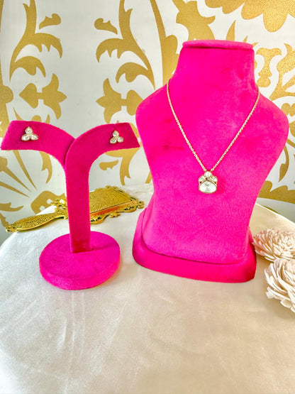Juno pendant set - White