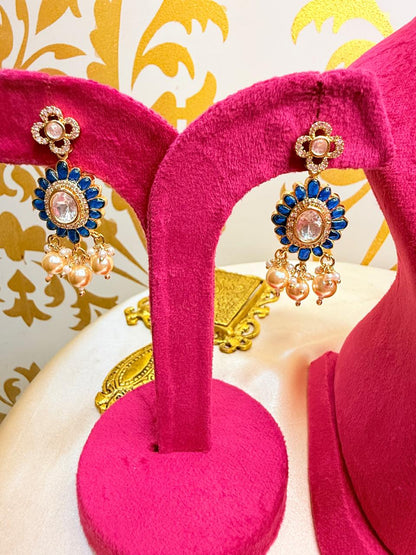 Riyasa Choker set - Blue