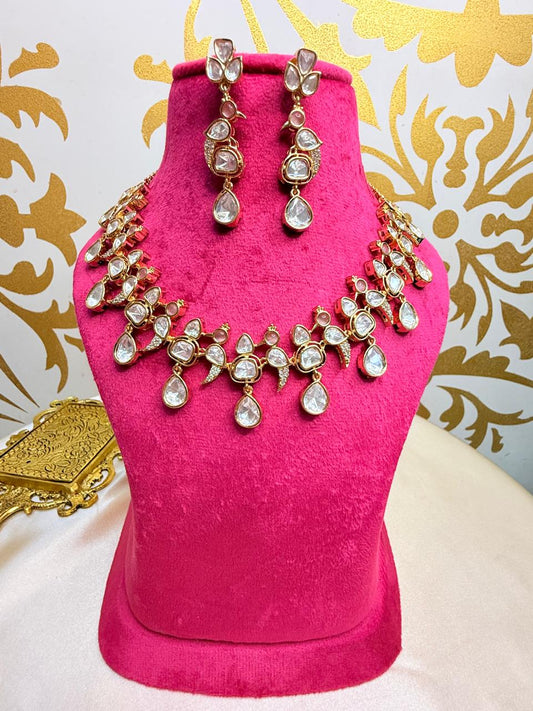 Surbhi necklace set - White