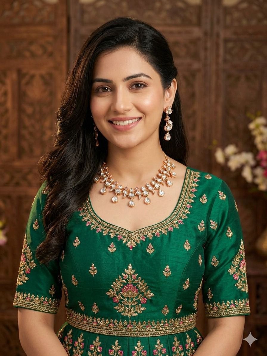 Surbhi necklace set - White