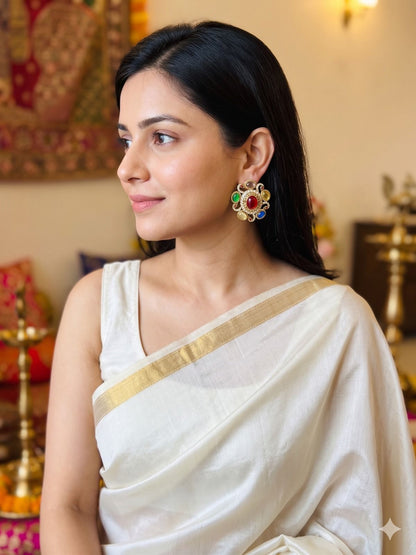Mansi stone studs - Multicolor