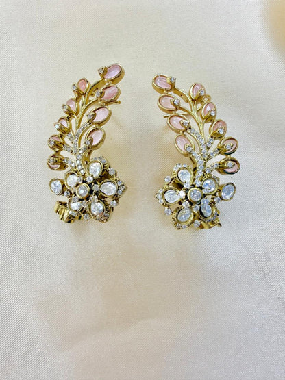 Aishwarya earcuffs - Pink