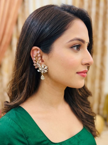 Aishwarya earcuffs - Pink