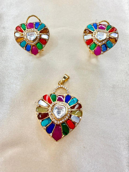 Lavina pendant set - Multicolor