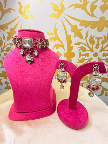 Sriti choker set - Ruby