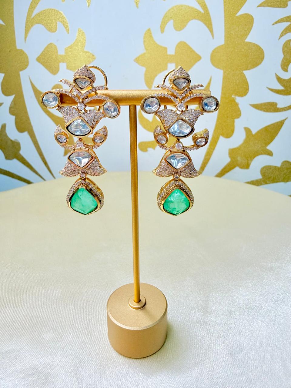 Nehal stone danglers - Mint