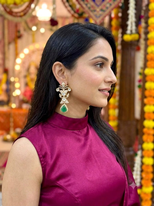 Nehal stone danglers - Mint