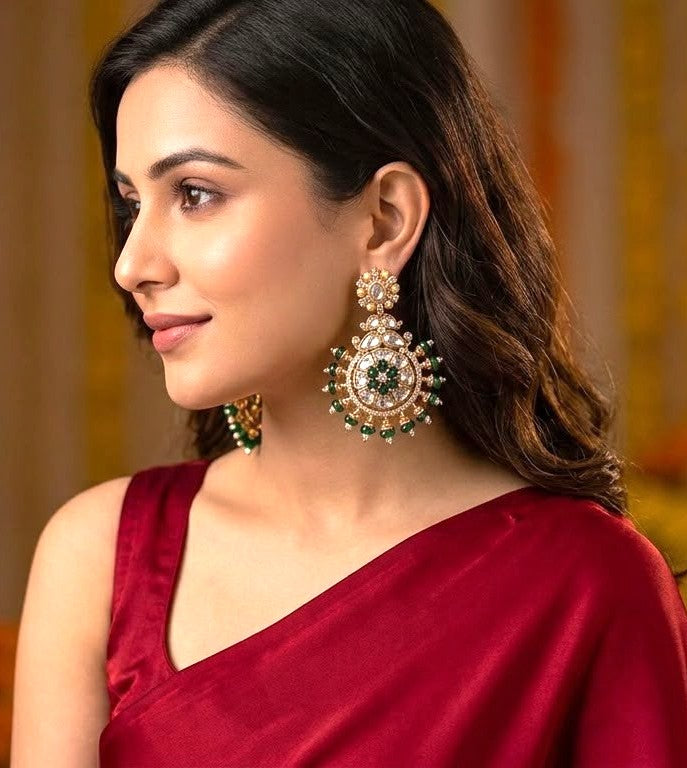 Anara Chaandbali - Green