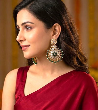 Anara Chaandbali - Green