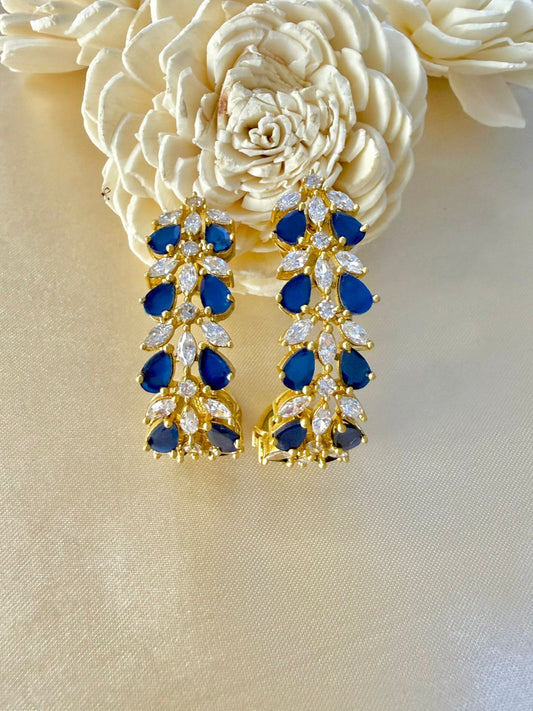 Kaashvi stone baali - Blue